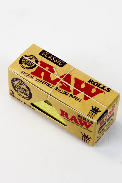 RAW Classic King Size 3 Meter Rolls- - One Wholesale