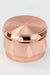GHOST 4 parts  herb grinder-Rose Gold - One Wholesale