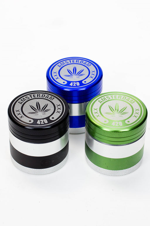 Genie 4 parts Quality Aluminum grinder Display of 12 Display Pack ONE