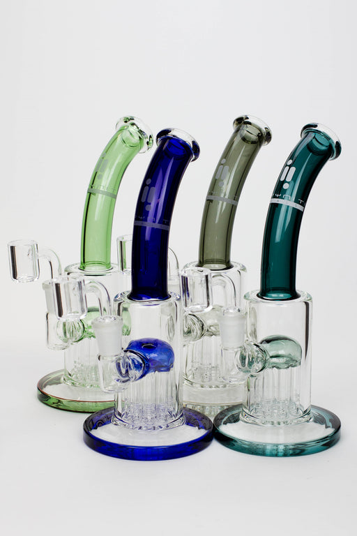 9" Infyniti glass 2-in-1 tree-arm diffuser bubbler Glass Rig ONE