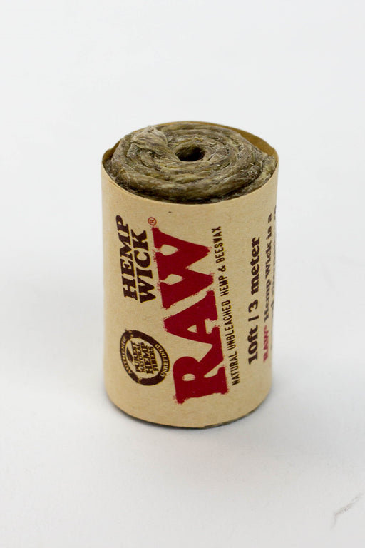 Raw Hemp Wick 10 ft / 3m Display of 40- - One Wholesale