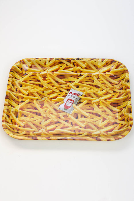 Raw Large size Rolling tray-French Fries - One Wholesale
