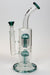 12" Infyniti dual percolator glass bubbler- - One Wholesale