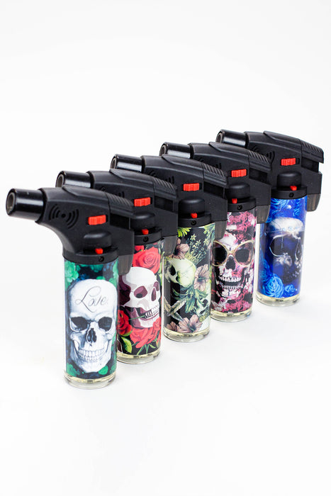 Soul Torch lighter display 15-Skull - One Wholesale