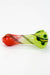4" soft glass 7561 hand pipe- - One Wholesale