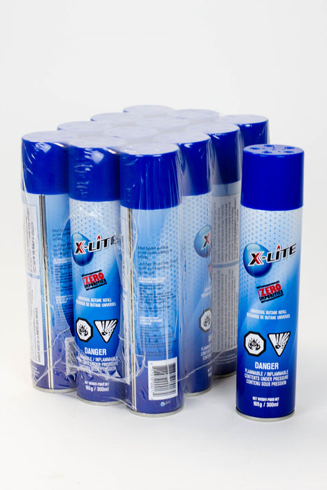 X-Lite Universal Butane refill Pack of 12- - One Wholesale