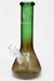 12" Beaker base glass bong-Green - One Wholesale