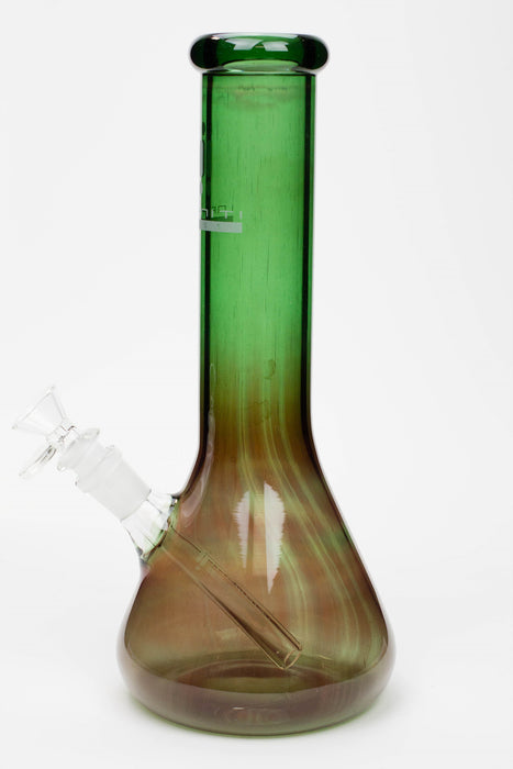 12" Beaker base glass bong- - One Wholesale
