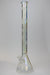 24" Infyniti Snowflake 7 mm metallic Glow in the dark glass water bong Glass Bong ONE Clear Sunshine