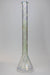 24" Infyniti Snowflake 7 mm metallic Glow in the dark glass water bong Glass Bong ONE