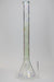 24" Infyniti Snowflake 7 mm metallic Glow in the dark glass water bong Glass Bong ONE