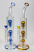 16" Infyniti Triple tree arms percolator glass bong Glass Bong ONE