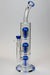 16" Infyniti Triple tree arms percolator glass bong Glass Bong ONE Blue
