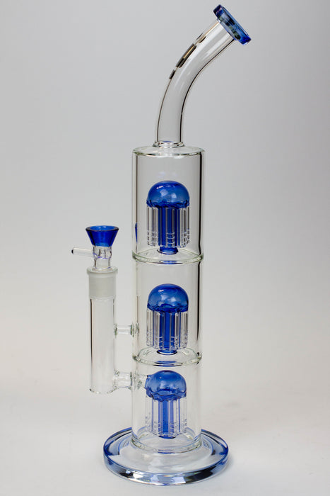 16" Infyniti Triple tree arms percolator glass bong Glass Bong ONE