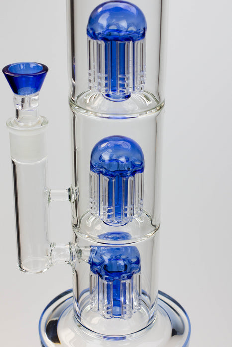 16" Infyniti Triple tree arms percolator glass bong Glass Bong ONE