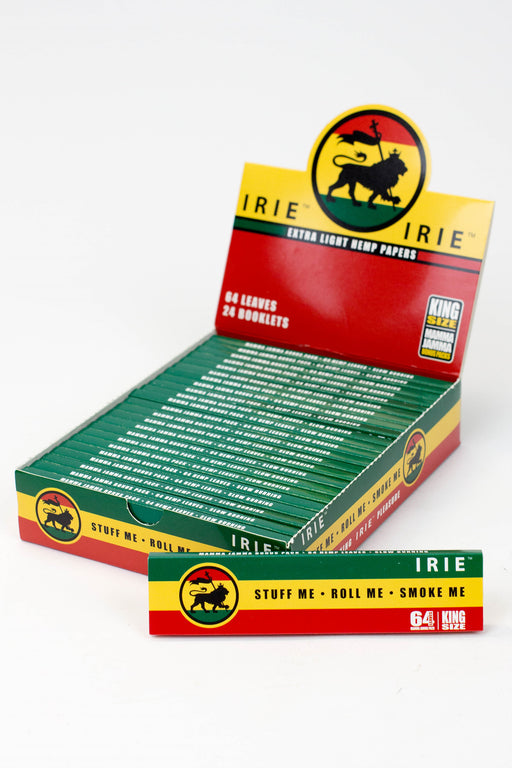 IRIE RASTA Rolling Paper King Size- - One Wholesale