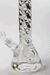 16" Twisted 9 mm glass tube beaker water bong Glass Bong ONE