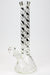 16" Twisted 9 mm glass tube beaker water bong Glass Bong ONE