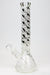 16" Twisted 9 mm glass tube beaker water bong Glass Bong ONE