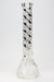 16" Twisted 9 mm glass tube beaker water bong Glass Bong ONE