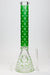 18" Luxury Patterned Glow in the dark 7 mm glass bong- - One Wholesale