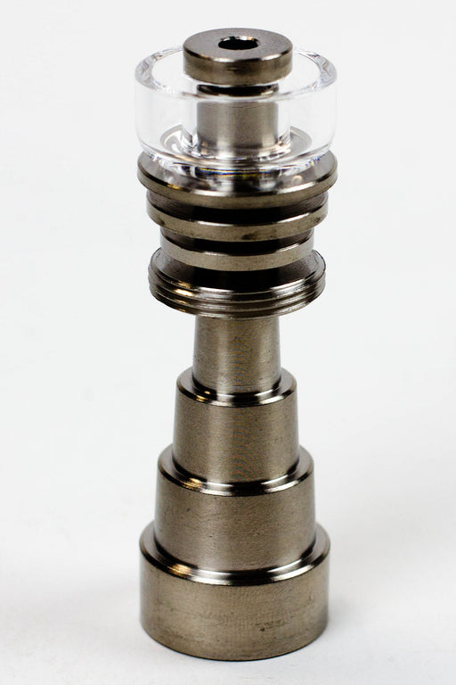 Color Titanium Domeless Nail with quartz dish- - One Wholesale