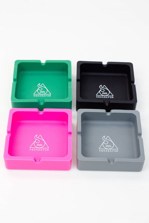 SDF Silicone Square Ashtray Box of 8- - One Wholesale