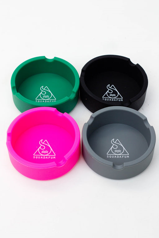 SDF Silicone Round Ashtray Box of 8- - One Wholesale