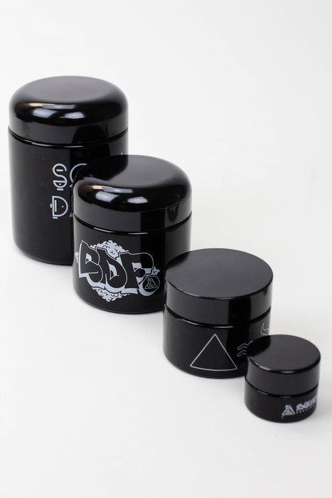 SDF Pote UV Future Logo 250 ml Glass Jar- - One Wholesale