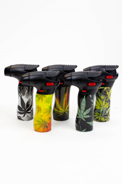 New! Nibo easy grip deluxe torch lighter Box of 10-Leaf - One Wholesale