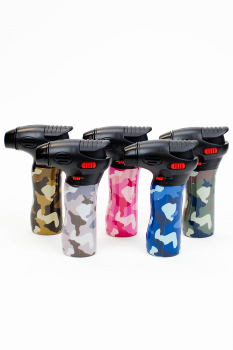 New! Nibo easy grip deluxe torch lighter Box of 10-Camo - One Wholesale