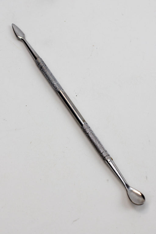 7" Scoop and arrowhead end steel dabber Bongs Accessories ONE