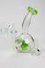6" 2-in-1 hammer diffuser bubbler Glass Bong ONE