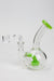 6" 2-in-1 hammer diffuser bubbler Glass Bong ONE