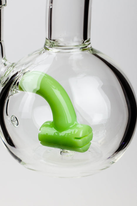 6" 2-in-1 hammer diffuser bubbler Glass Bong ONE