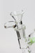 6" 2-in-1 hammer diffuser bubbler Glass Bong ONE