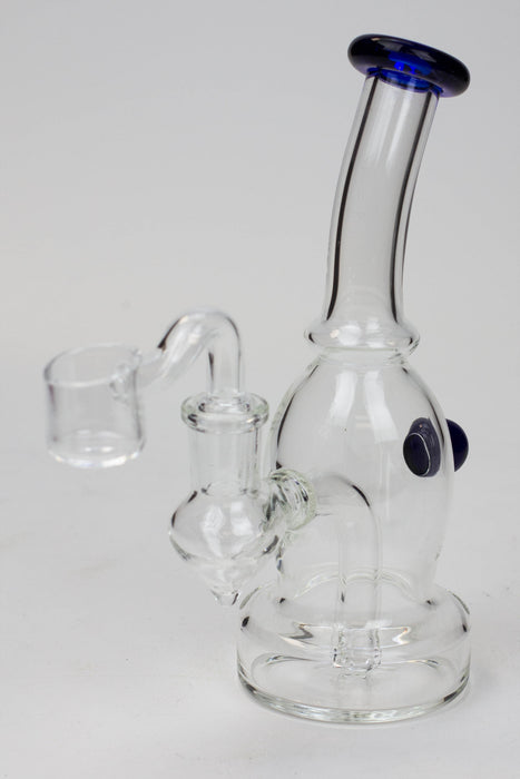 7"  2-in-1 fixed 3 hole stem diffuser bubbler- - One Wholesale