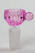 Color glass bowl for 14 mm Joint-Pink - One Wholesale