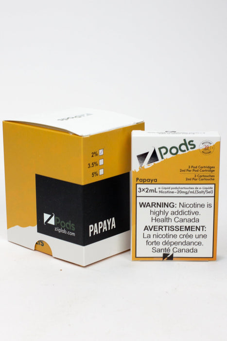 ZPOD S-Compatible Pods Box of 5 packs (20 mg/mL) E-liquid Pods ONE