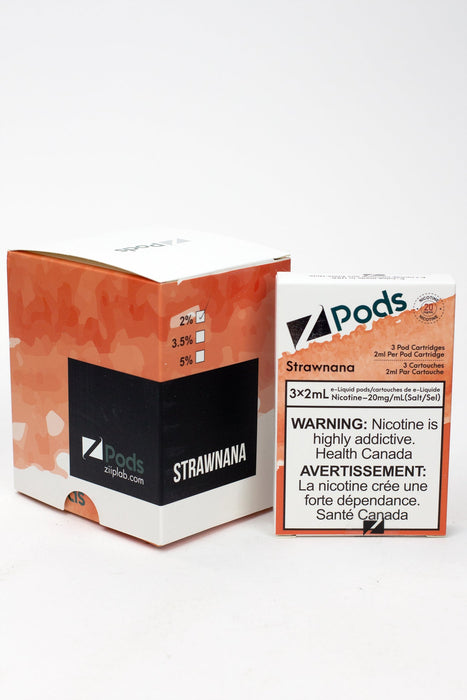 ZPOD S-Compatible Pods Box of 5 packs (20 mg/mL)-Strawnana - One Wholesale