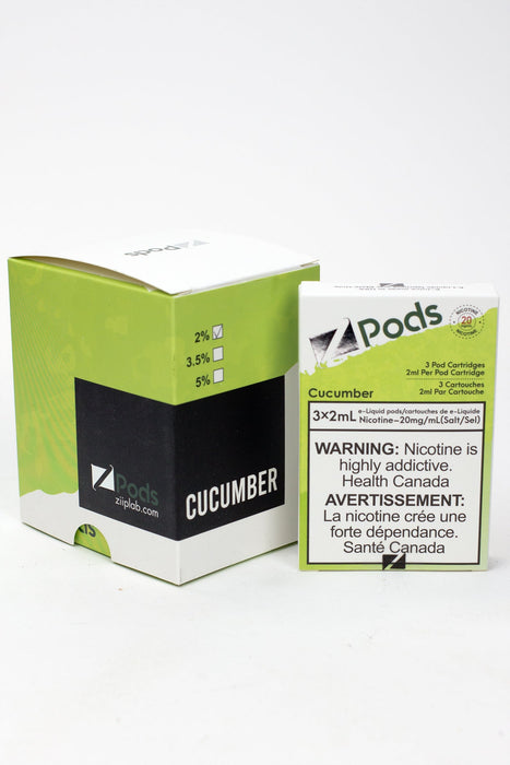 ZPOD S-Compatible Pods Box of 5 packs (20 mg/mL) E-liquid Pods ONE