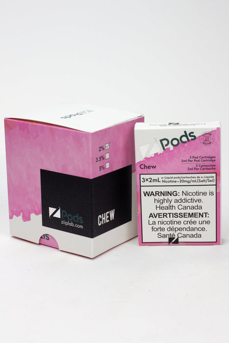 ZPOD S-Compatible Pods Box of 5 packs (20 mg/mL) E-liquid Pods ONE Chew