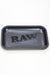 Raw Small size Rolling tray-Matte Black Murder - One Wholesale