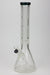 16" Genie 9 mm electric board graphic glass water bong Glass Bong ONE Teal