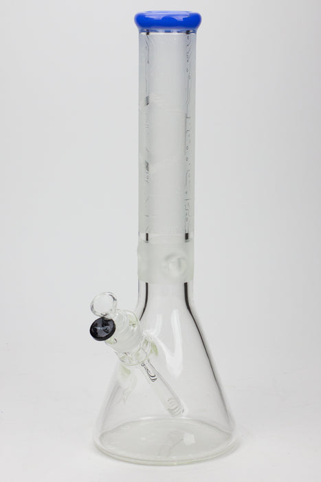 16" Genie 9 mm electric board graphic glass water bong Glass Bong ONE Jade