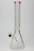 16" Genie 9 mm electric board graphic glass water bong Glass Bong ONE Pink