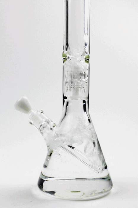 24" Genie 9 mm single percolator glass water bong Bongs ONE