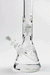 24" Genie 9 mm single percolator glass water bong Bongs ONE
