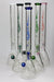 24" Genie 9 mm single percolator glass water bong- - One Wholesale