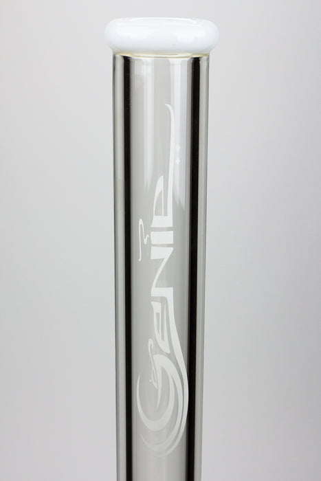 24" Genie 9 mm single percolator glass water bong- - One Wholesale
